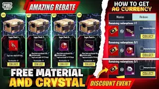 Get Upgraded Victor Skin | Again New Free Materials Event | Free Mini Materials & Crystals | PUBGM