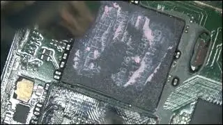 How to Remove Black Pasted Cpu & Emmc!!