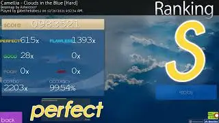 Camellia  -Clouds In The Blue[HARD] 99.54% FC
