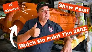 Unlock the Beauty: Datsun 240Z Transformed with Mexican Orange Paint