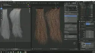 Blender - Hair Texture - Hair-tool Baking - tutorial