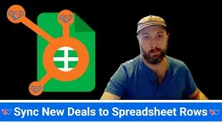 Automate HubSpot to Google Sheets | Create Spreadsheet Rows Automatically 💲📊