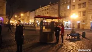 Уличные музыканты во Львове