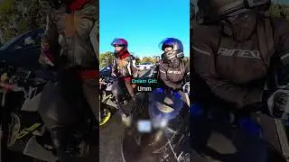 Biker Flirted With Dream Girl 😱 Credit 