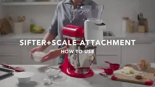 How to Use the Sifter + Scale Attachment | KitchenAid® Sifter + Scale Attachment