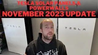 Tesla Solar Panels & Powerwalls: November 2023 Recap