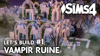 The Sims 4 Build a Vampire Ruin #1 | Vampire Gameplay Pack Lot (German)