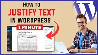 How to justify text in wordpress 2024
