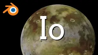 Making Io Procedurally in Blender