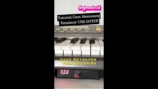 Tutorial Cara Memasang Emulator USB GOTEK di Keyboard Roland EXR-5s