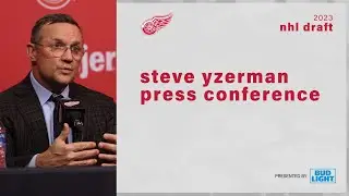 🔴 LIVE: Steve Yzerman Pre-NHL Draft Media Availability