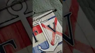 Cruise ship door flag/banner