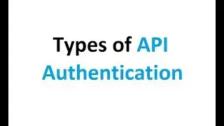 Rest API Authentication with Python.