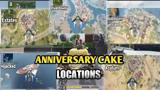All Anniversary Cake Locations on Blackout BR Call of Duty Mobile