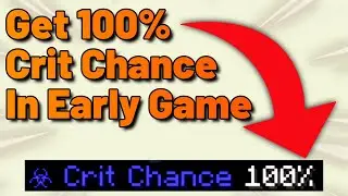 How To Get 100% Crit Chance In Early Game 2023 / Hypixel SkyBlock Guide