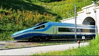 ED250 Pendolino w tunelach / Polish Pendolino trains in the tunnels