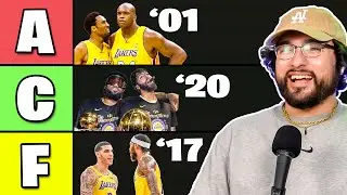 We Put Every Version Of The Lakers In a Tier List
