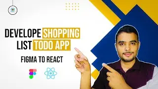 Shopping Todo App in React JS - FIGMA TO REACT - PART 01