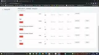 Auto ml Dahboard | Data visulization, Prediction Application
