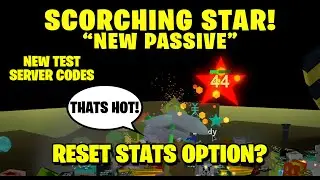 🔥New Passive Scorching Star!🔥 Stat Reset? Bee Swarm Simulator
