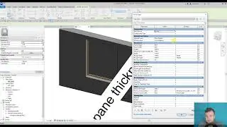 REVIT 2023 FAMILIES COURSE:  Module 4 | 4. Window glass pane