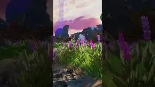 Unreal engine 5 Stylized graphic - studio ghibli style - Lumen and Nanite scene