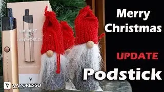 update of the podstick from vaporesso merry christmas