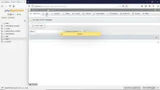 How to create a Database