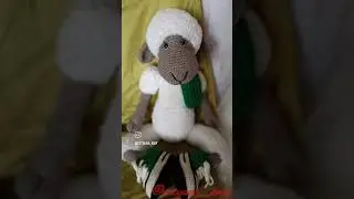 Большой плюшевый баранчик Кудряш 