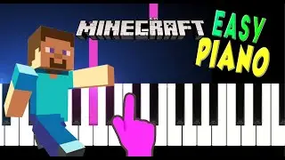 Minecraft Sweden Theme - EASY Piano Tutorial