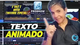 COMO CRIAR TEXTOS ANIMADOS , AJUSTAR  E EDITAR no PROSHOW PRODUCER em um PROJETO PRONTO