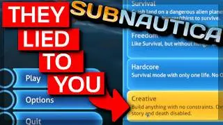 You can die in Creative Subnautica?!?