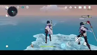 Trying to reach Inazuma by building Ice bridge/ genshin impact/ latest update 2022