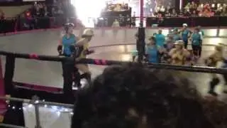 BOTB6 AZDD vs SDDD Molly Whoreman takes a hard hit