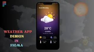 Weather Mobile App UI Design | UI Design in Figma | Weather App UI | Mobile UI Design