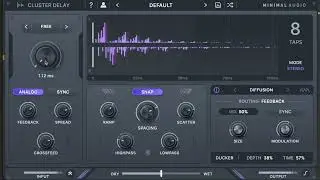 Minimal Audio Cluster Delay hands-on