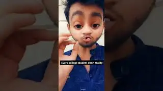 Every college student short reality | chainsmoker | #shorts #youtubeshorts #kaminedost