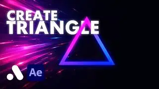 How to Make a Triangle in After Effects (No plugins)