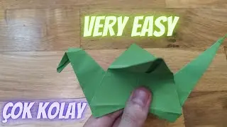 How To Make an Origami Flapping Bird 2023 - Kanat çırpan kuş nasıl yapılır