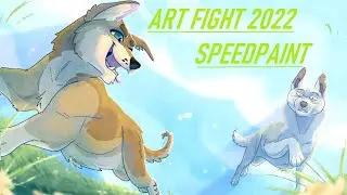 [CC] Artfight 2022 Speedpaint - Never Say Goodbye