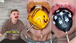 🌈 ASMR Satisfying Eating 🍭POV  @LUKE DAVIDSON || POVs Tiktok Compilations 2023
