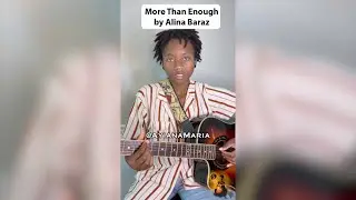 Ayiana Maria - More Than Enough (Alina Baraz Cover)