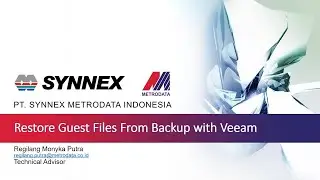 Restore Guest Files from Backup with Veeam