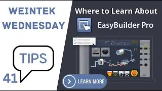 41: Where to learn about Weintek's EasyBuilder Pro
