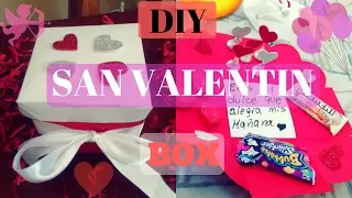 DIY CAJA SORPRESA PARA MI NOVIO | FÁCIL Y RÁPIDO | SAN VALENTIN ♡