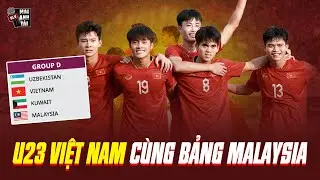 KẾT QUẢ BỐC THĂM CHIA BẢNG U23 CHÂU Á 2024: VIỆT NAM CÙNG BẢNG MÃ LAI, THÁI LAN GẶP TOÀN ÔNG LỚN