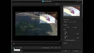 Powerdirector19 Zoom and Follow Motion of Object