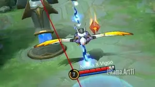 Skin legends saber 3Dview mobilelegends
