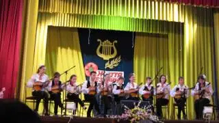 Ансамбль домристов. Верховина.