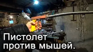 Пистолет против мышей! Как делали?
